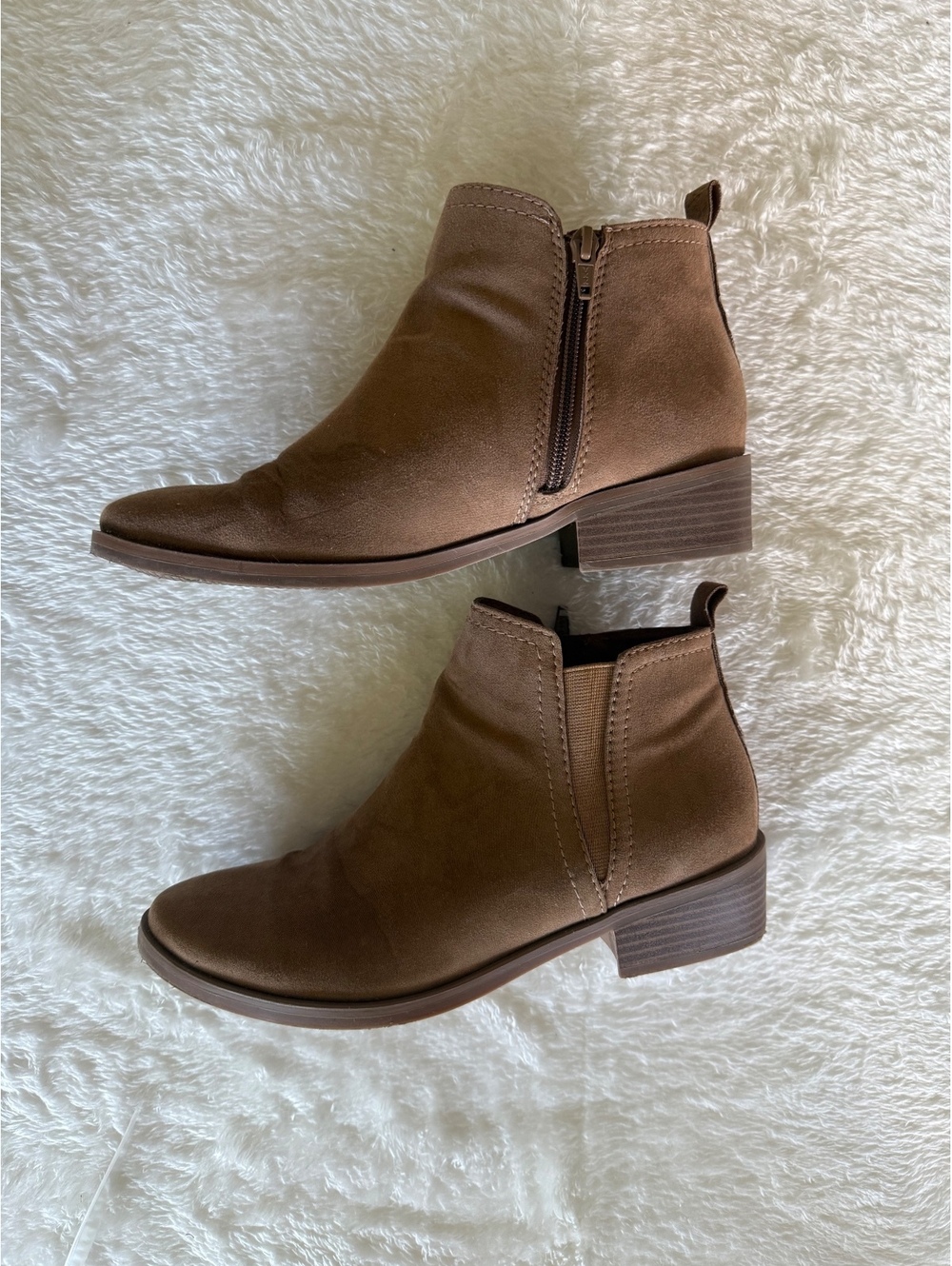 Brown Ankle Boots - Size 9
